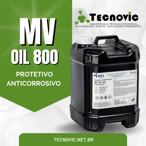 MVOIL® 800: ÓLEO PROTETIVO VCI