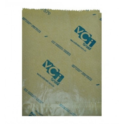 Saco de Papel Plastificado Anticorrosivo VCI - Pacote com 200 peças