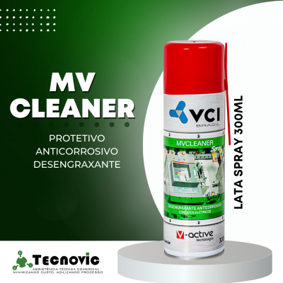 MV CLEANER Desengraxante Protetivo para Eletrônicos, Metais Ferrosos e não Ferrosos
