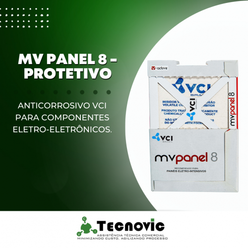 MV PANEL 8 - Protetivo Anticorrosivo para Componentes Eletro-Eletrônicos