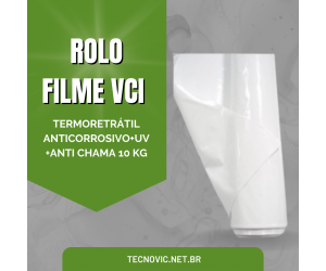 RL Filme VCI Termoretrátil Anticorrosivo+UV+Anti Chama–10 KG