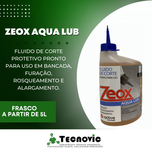 ZEOX AQUA LUB® - FRASCO ECONÔMICO DE 05 LITROS